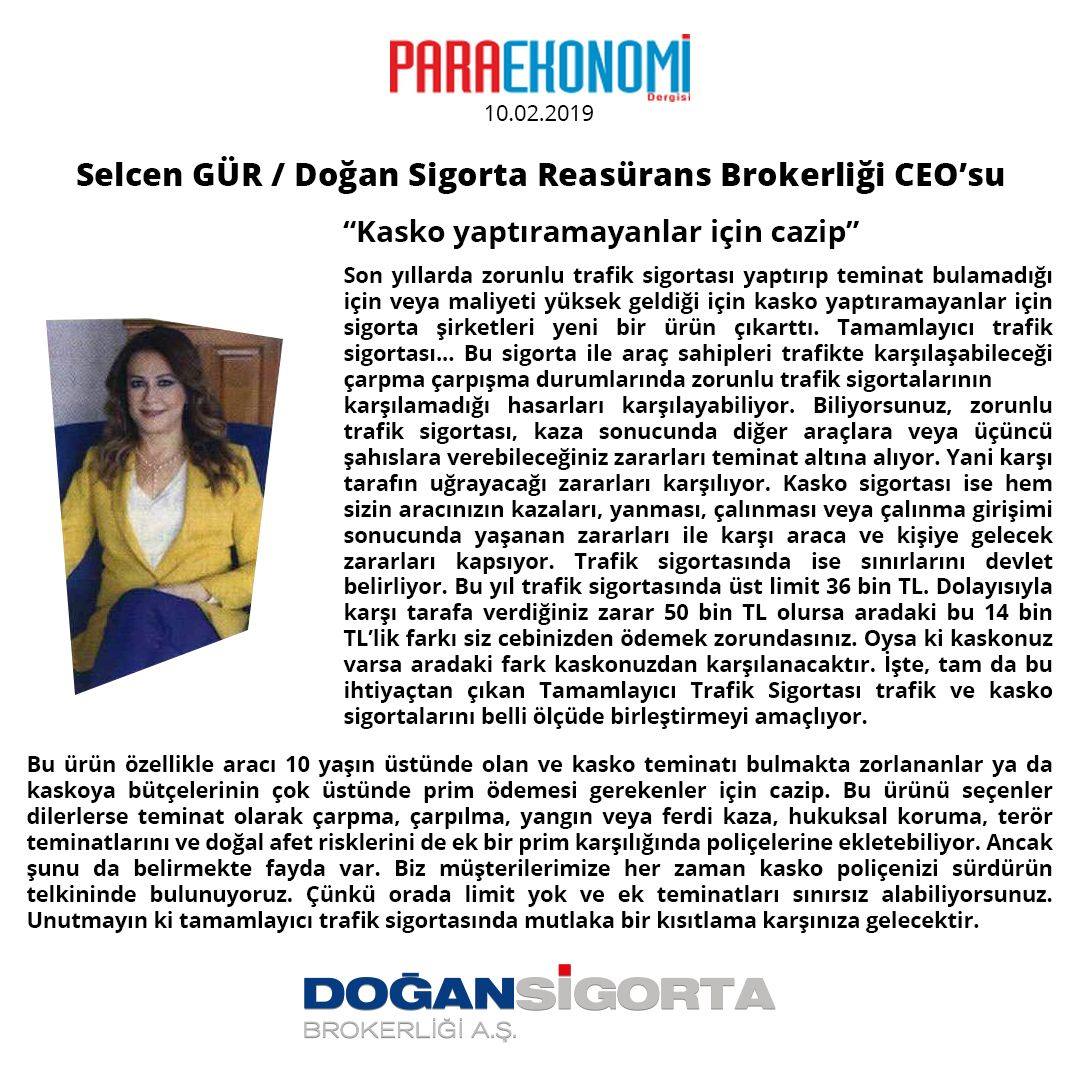 Para Dergisi Şubat sayısı 2017